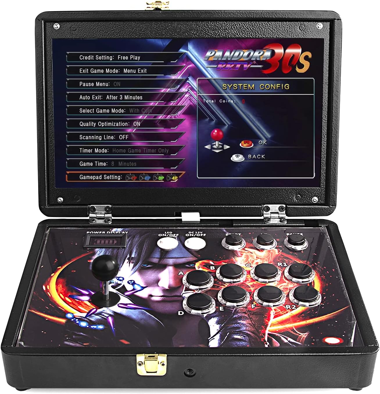Pandora Box 30S 5000 Games Retro Arcade System 14-Inch All-Metal Plug & Play Video Games Console Pandora Box 30S 5000 Games Retro Arcade System 14-Inch All-Metal Plug & Play Video Games Console